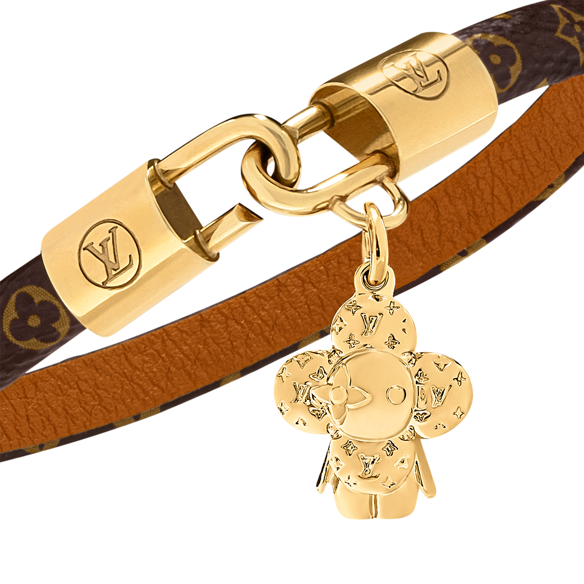 Vivienne Charm Bracelet Monogram Canvas - Fashion Jewellery M4140E